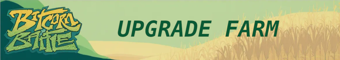 upgrade your farm
